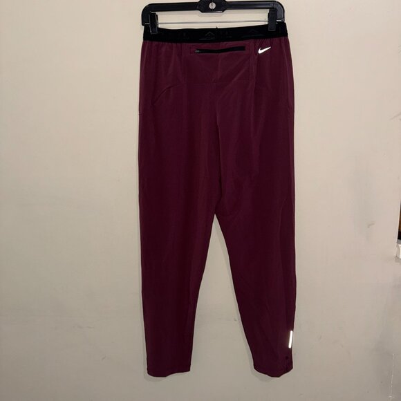 Nike Trail Dawn Range Dri-Fit Running Pants Night Maroon Men’s S DX0855-681 NEW - Picture 6 of 11